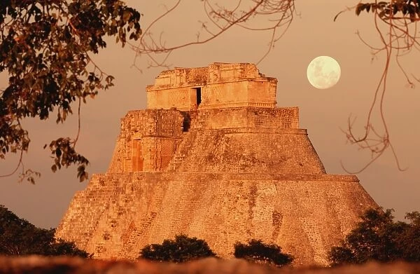 Magician Pyramid, Uxmal, Mexico