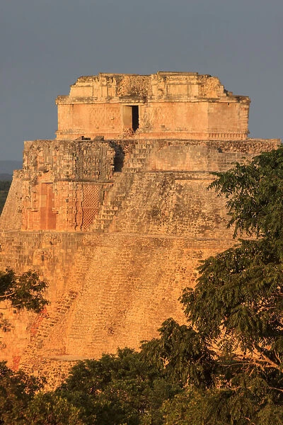 Magician Pyramid, Uxmal, YucatAan, Mexico