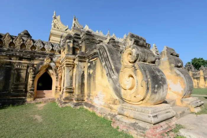 Framed Print : Maha Aungmye Bonzan Monastery, Inwa (Ava)