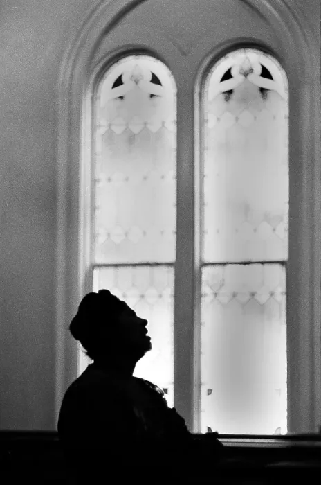 Framed Print : Mahalia Jackson Sings At A Church Service