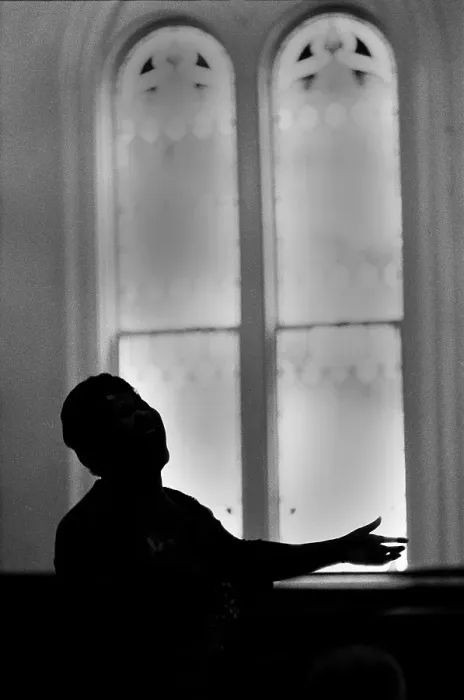 Framed Print : Mahalia Jackson Sings At A Church Service Framed Print : Mahalia Jackson Sings At A Church Service