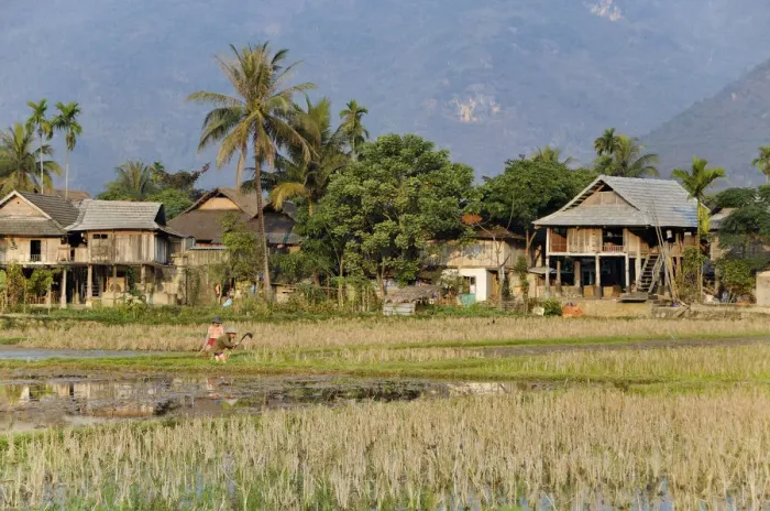 Framed Print : Mai Chau, a village where ethnic minorities live, Vietnam, Southeast Asia Framed Print : Mai Chau, a village where ethnic minorities live, Vietnam, Southeast Asia