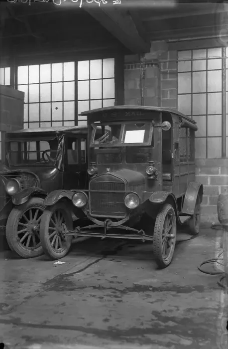 Framed Print : Mail Truck Robbery Framed Print : Mail Truck Robbery