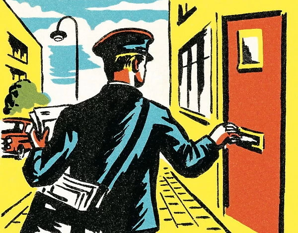 Mailman. http: /  / csaimages.com / images / istockprofile / csa_vector_dsp.jpg