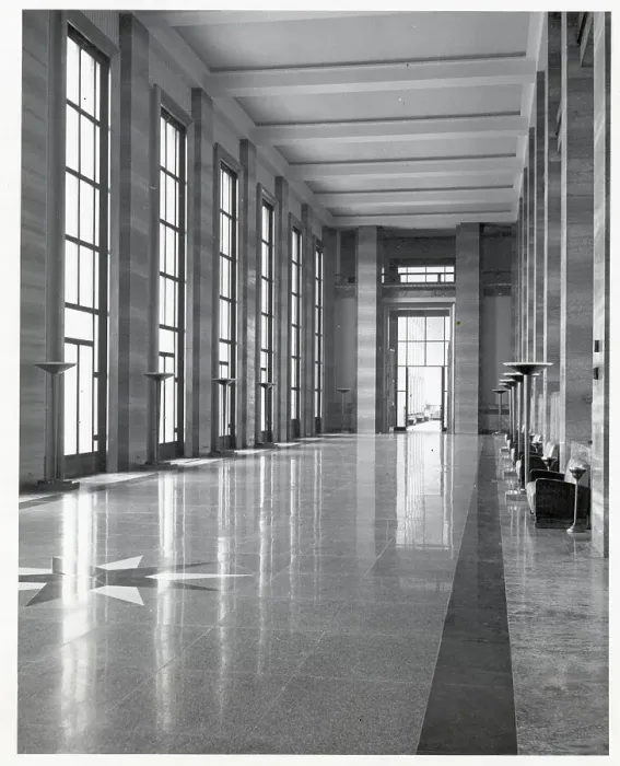 Framed Print : Main Corridor of the League of Nations