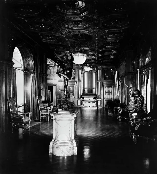 Framed Print : Main Hall Of Andrew Carnegie'S Mansion Framed Print : Main Hall Of Andrew Carnegie'S Mansion