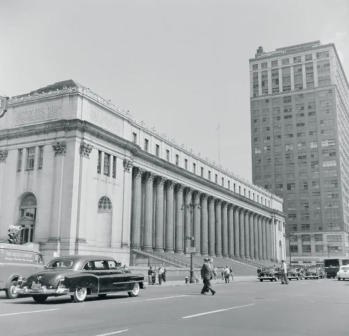 Framed Print : Main Post Office in New York Framed Print : Main Post Office in New York
