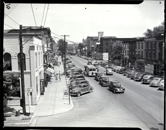 Framed Print : Main Street in Stroudsburg Framed Print : Main Street in Stroudsburg