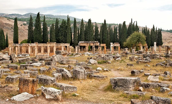 The main thoroughfare of Hierapolis