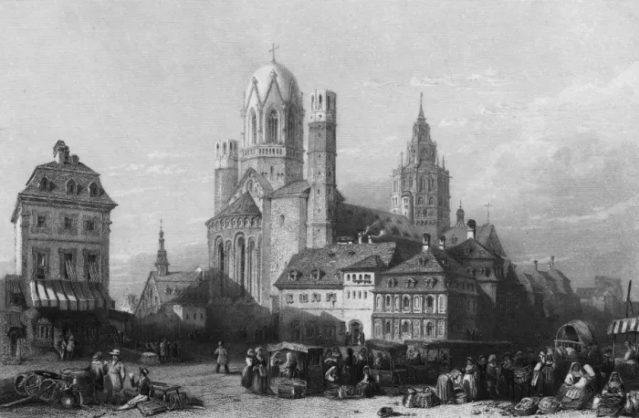 Framed Print : Mainz Cathedral Framed Print : Mainz Cathedral