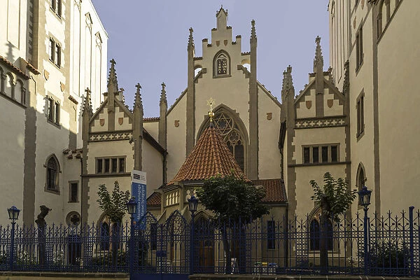 Maisel Synagogue in the former Prague Jewish Ghetto, Bohemia, Czech Republic