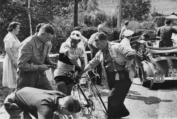 Framed Print : Maitland Injured In Tour Framed Print : Maitland Injured In Tour