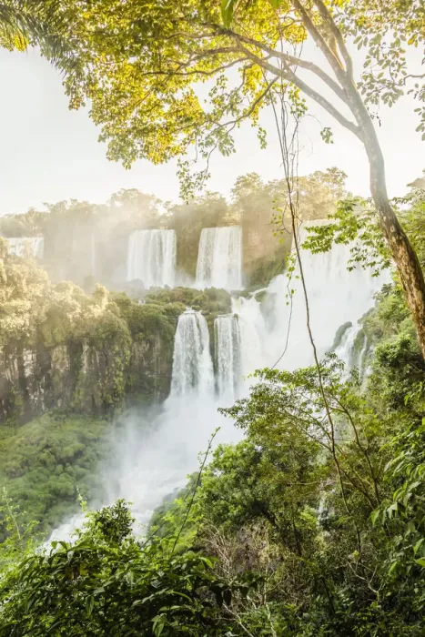 Framed Print : Majestic Iguazu Waterfalls in Argentina Framed Print : Majestic Iguazu Waterfalls in Argentina