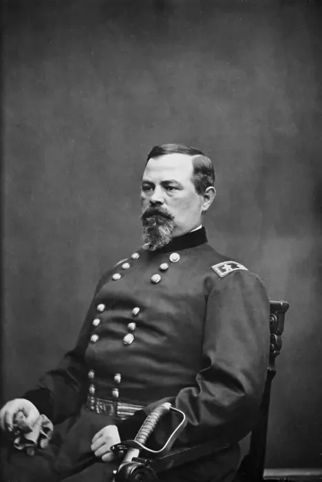 Framed Print : Maj.Gen. Irvin Mcdowell Of Union Army Framed Print : Maj.Gen. Irvin Mcdowell Of Union Army