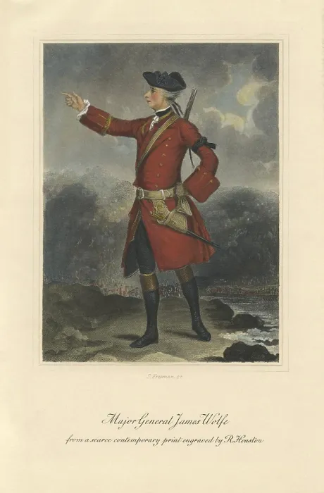 Framed Print : Major General James Wolfe Framed Print : Major General James Wolfe