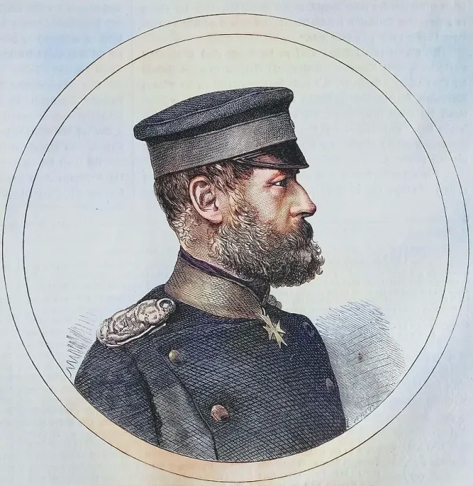 Framed Print : Major General von Stiehle, chief of staff of the 2nd division of the german army, illustrated war history, German, French war 1870-1871, Germany, France Framed Print : Major General von Stiehle, chief of staff of the 2nd division of the german army, illustrated war history, German, French war 1870-1871, Germany, France