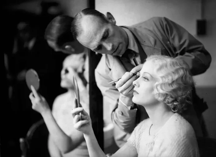 Framed Print : Making Up Actress Framed Print : Making Up Actress