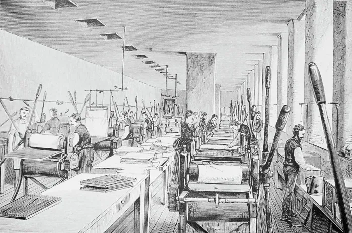 Framed Print : Making Money - The Room in the Treasury Building Where the Greenbacks Are Printed Illustration Framed Print : Making Money - The Room in the Treasury Building Where the Greenbacks Are Printed Illustration
