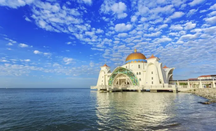 Framed Print : Malacca Straits Mosque - Masjid Selat Melaka Framed Print : Malacca Straits Mosque - Masjid Selat Melaka