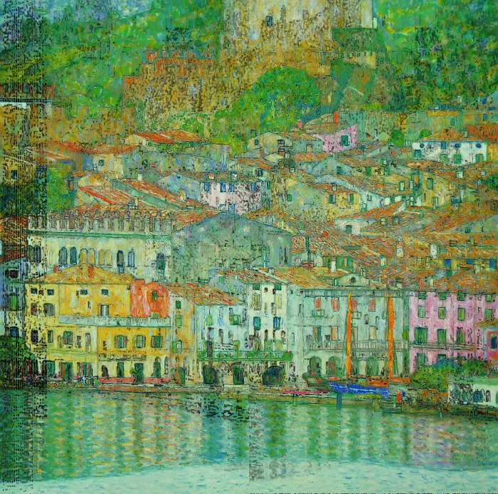 Framed Print : Malcesine at the Gardasee Framed Print : Malcesine at the Gardasee