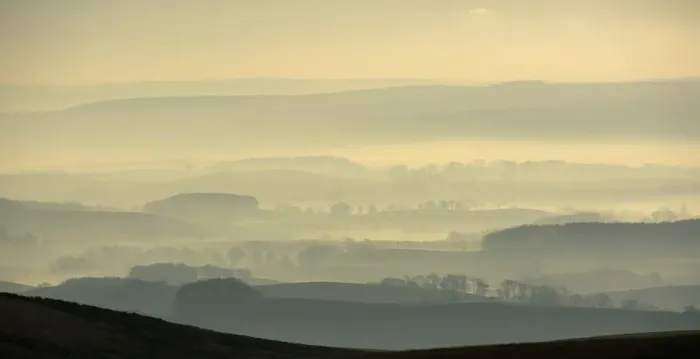 Framed Print : Malhamdale mists Framed Print : Malhamdale mists