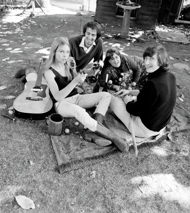 Framed Print : The Mamas And The Papas Picnic Framed Print : The Mamas And The Papas Picnic