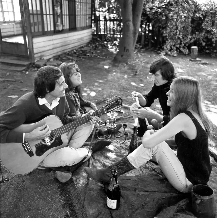 Framed Print : The Mamas And The Papas Picnic Framed Print : The Mamas And The Papas Picnic