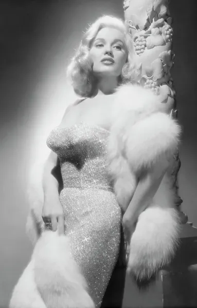 Mamie Van Doren in Fur and Evening Dress Print. Art Prints, Posters &  Puzzles from Fine Art Storehouse