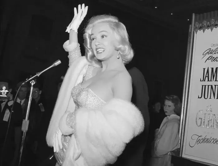 Framed Print : Mamie Van Doren at Movie Premiere Framed Print : Mamie Van Doren at Movie Premiere