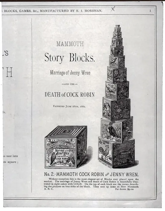 Framed Print : Mammoth Story Blocks Advertisement Framed Print : Mammoth Story Blocks Advertisement