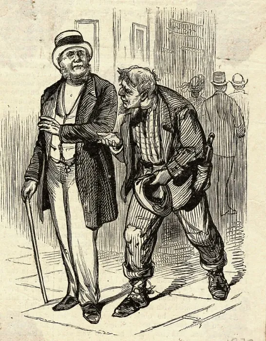 Framed Print : Man Begging for Money Framed Print : Man Begging for Money