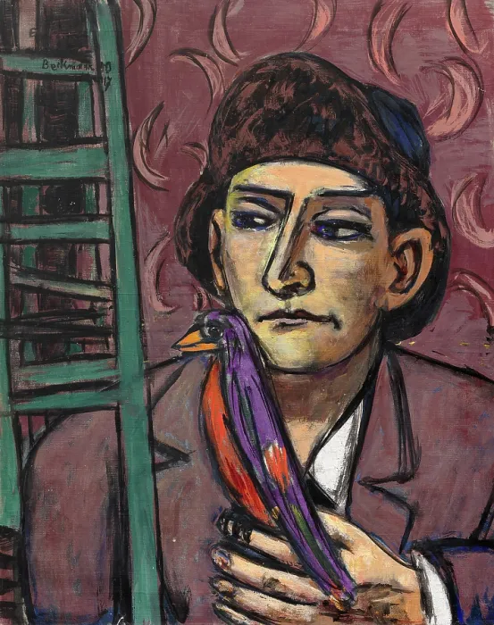 Framed Print : Man With Bird Framed Print : Man With Bird