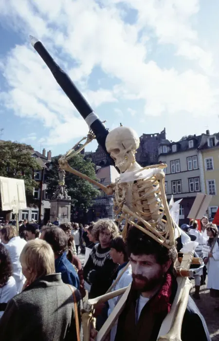 Framed Print : Man Carrying a Skeleton Framed Print : Man Carrying a Skeleton