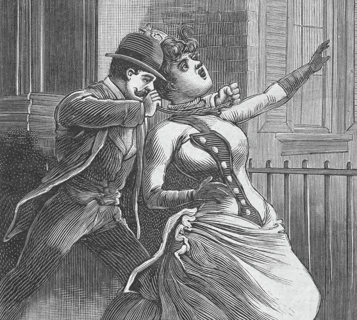 Framed Print : Man Choking Woman Framed Print : Man Choking Woman