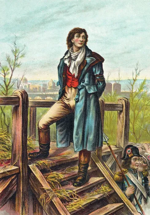 Framed Print : Man Climbing Gallows Scaffold Framed Print : Man Climbing Gallows Scaffold