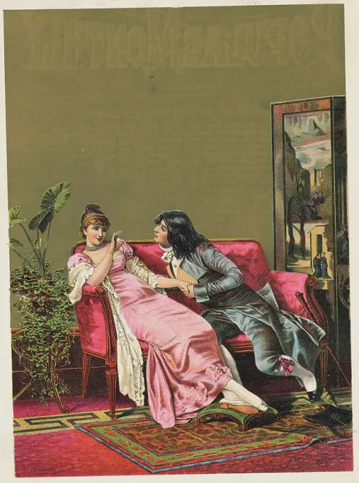 Framed Print : Man Declaring His Love to Woman Framed Print : Man Declaring His Love to Woman
