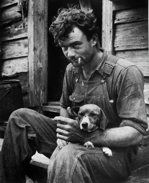 Framed Print : One Man And His Dog Framed Print : One Man And His Dog