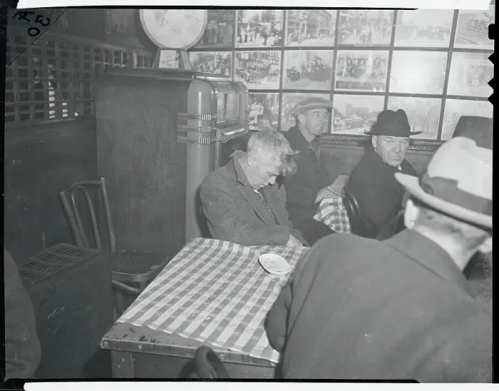 Framed Print : Man Falling Asleep at Table Framed Print : Man Falling Asleep at Table