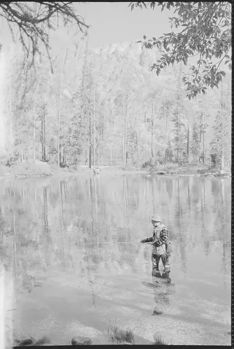 Framed Print : Man Fishing Framed Print : Man Fishing