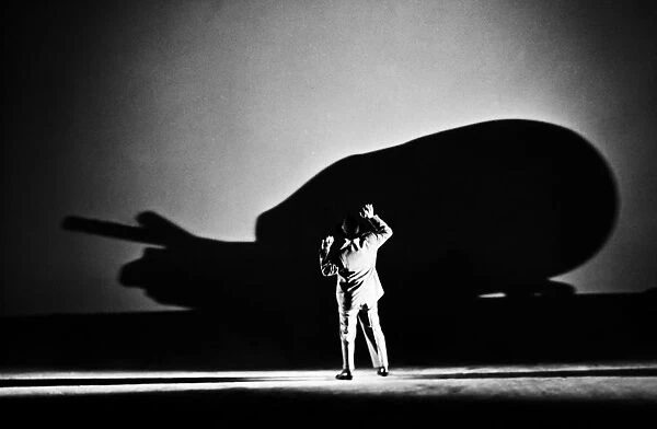 Man Frightened by Large Shadow, 1958