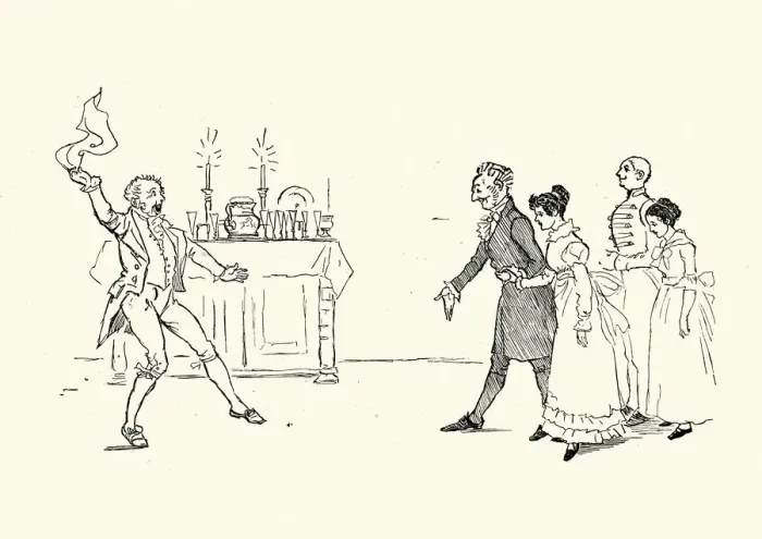 Framed Print : Man happy to see his friends, waving handkerchief Framed Print : Man happy to see his friends, waving handkerchief