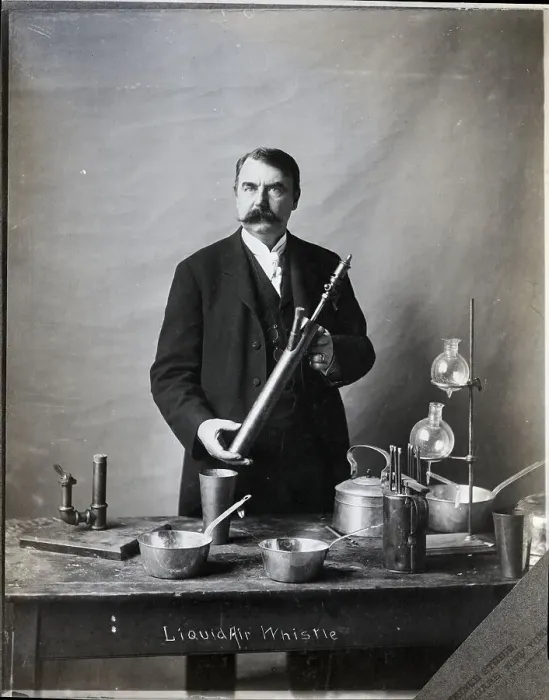 Framed Print : Man Holding Liquid Air Whistle Framed Print : Man Holding Liquid Air Whistle