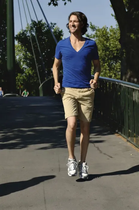 Framed Print : Man jogging Framed Print : Man jogging