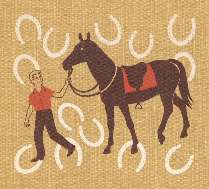 Framed Print : Man Leading Horse Framed Print : Man Leading Horse