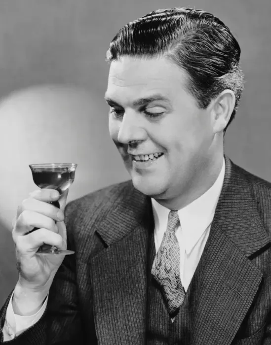 Framed Print : Man looking at drink Framed Print : Man looking at drink