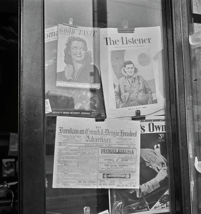 Framed Print : One Man Newspaper Framed Print : One Man Newspaper