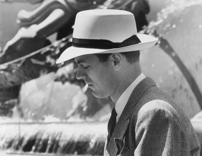 Framed Print : Man in Panama Hat Framed Print : Man in Panama Hat