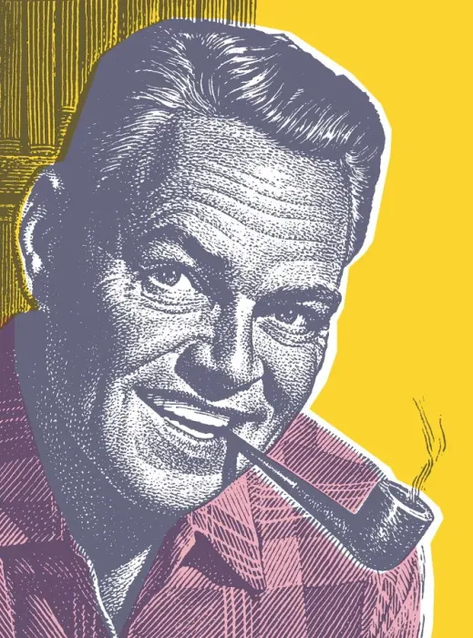 Framed Print : Man with pipe Framed Print : Man with pipe