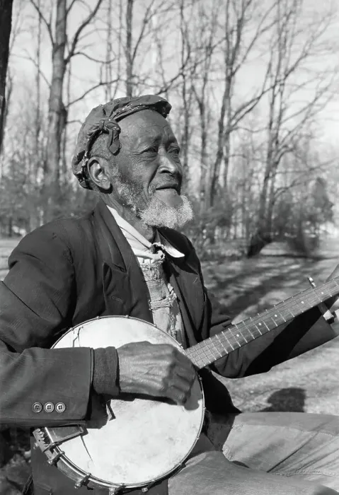 Framed Print : Man Playing Banjo Framed Print : Man Playing Banjo
