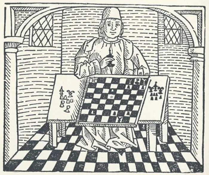 Framed Print : Man Playing Chess Framed Print : Man Playing Chess